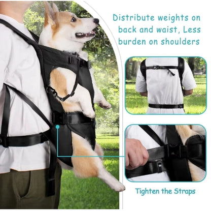 Dogs Carrier Backpack Thickened Sponge Pet Front Dog Carrier Backpacks Outdoor Portable