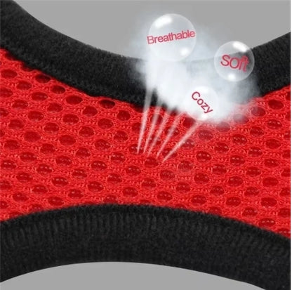 Cat Harness Vest Walking Lead Leash For Puppy Dogs Collar Polyester Adjustable