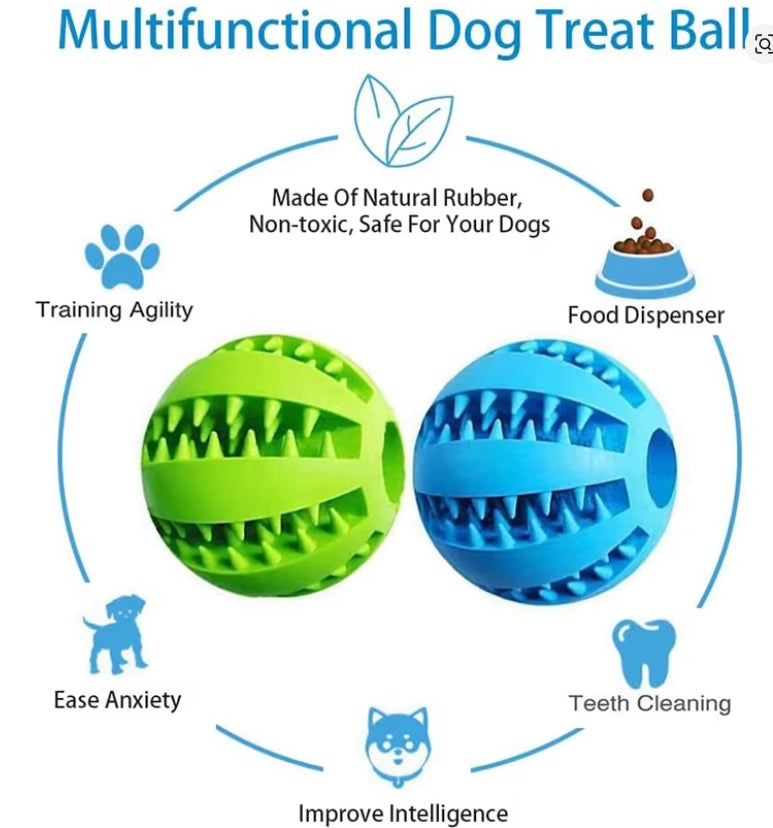 Soft Pet Toys Funny Natural Ball Dog Chew Toy