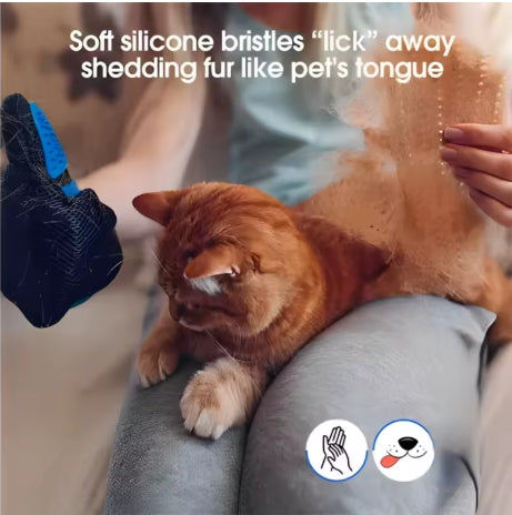 Pet Hair Glove Comb Pet Dog Cat Grooming Cleaning Gloves