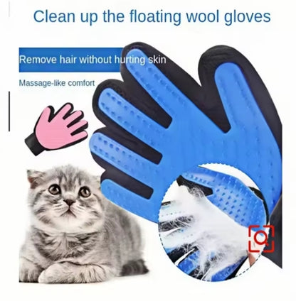 Pet Hair Glove Comb Pet Dog Cat Grooming Cleaning Gloves