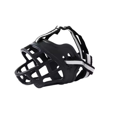 Dog Muzzle Anti-biting Chewing Mask Breathable Basket Dog Muzzle
