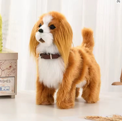 Simulation Robot Dog Electronic Pet Sound Control Walking Nodding Music Touch Control Robot Animal Pet Children Toy Gifts
