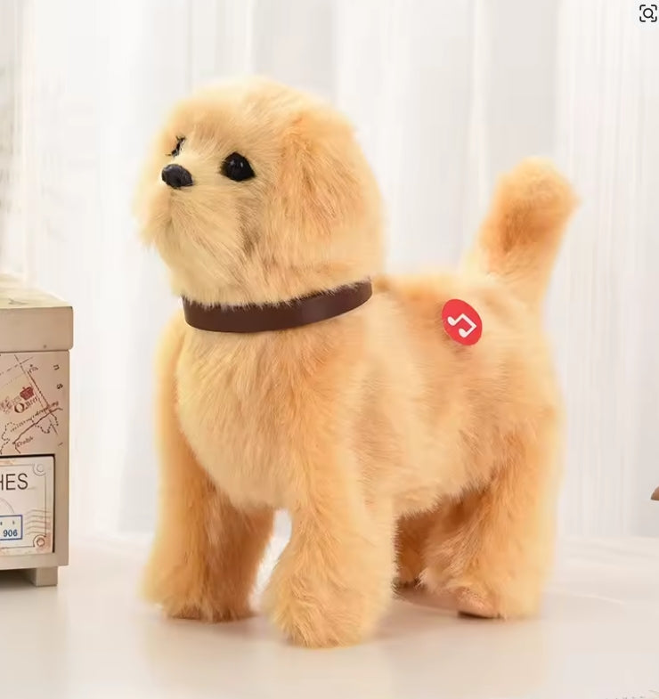 Simulation Robot Dog Electronic Pet Sound Control Walking Nodding Music Touch Control Robot Animal Pet Children Toy Gifts