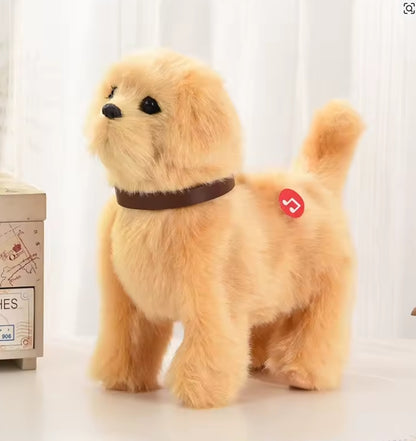 Simulation Robot Dog Electronic Pet Sound Control Walking Nodding Music Touch Control Robot Animal Pet Children Toy Gifts