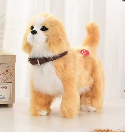 Simulation Robot Dog Electronic Pet Sound Control Walking Nodding Music Touch Control Robot Animal Pet Children Toy Gifts