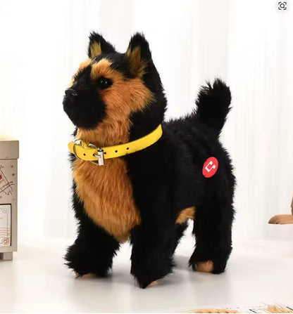 Simulation Robot Dog Electronic Pet Sound Control Walking Nodding Music Touch Control Robot Animal Pet Children Toy Gifts