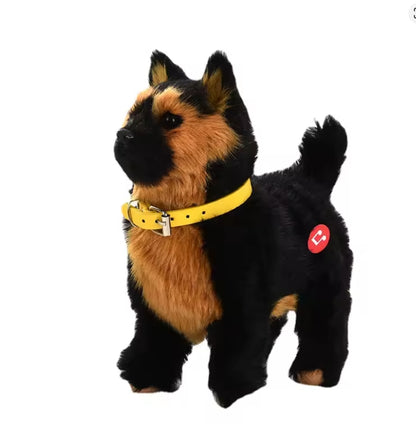 Simulation Robot Dog Electronic Pet Sound Control Walking Nodding Music Touch Control Robot Animal Pet Children Toy Gifts