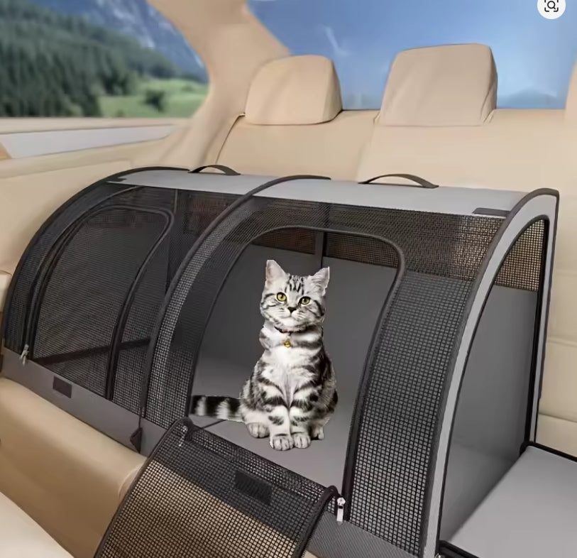 1Pc Cat Carrier Supplies for All Seasons, Pet Car Tent, Pet Tent