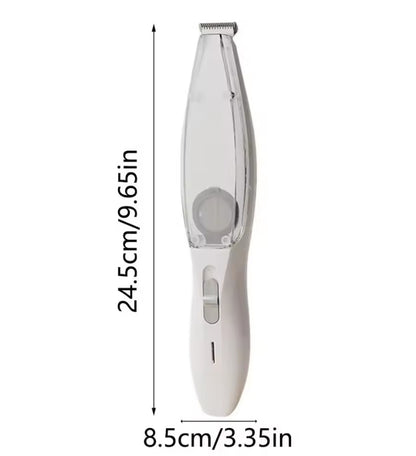 Vacuum Pet Paw Hair Clipper Low Noise 2 Modes Dog Grooming Trimmer