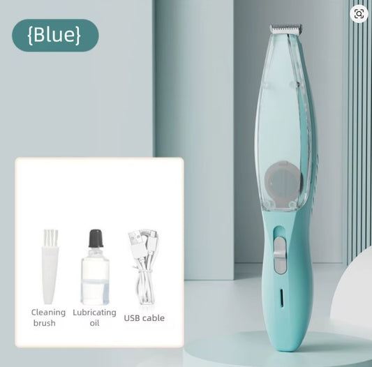 Vacuum Pet Paw Hair Clipper Low Noise 2 Modes Dog Grooming Trimmer